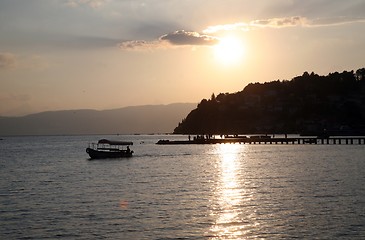 Image showing Ohrid lake, Macedonia