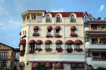 Image showing Modern Building in Ohrid, Macedonia.