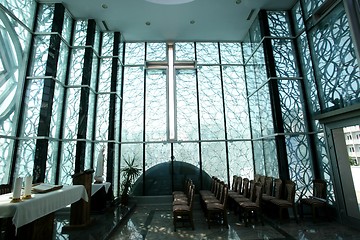 Image showing Chapel in memorial house of Mother Teresa in Skopje, Macedonia