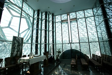 Image showing Chapel in memorial house of Mother Teresa in Skopje, Macedonia