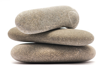 Image showing balancing pebbles