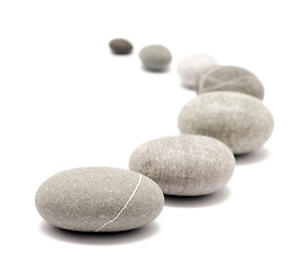 Image showing round stones