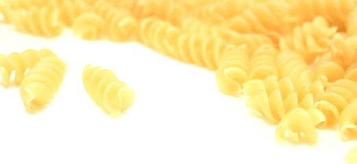 Image showing raw pasta