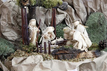 Image showing Christmas mangers