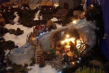 Image showing Christmas mangers