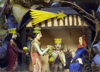 Image showing Christmas mangers