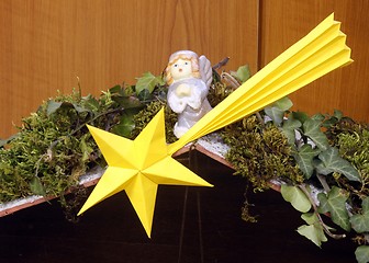 Image showing Christmas star