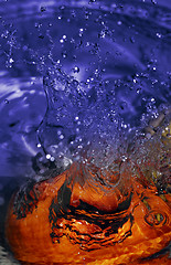 Image showing orange_splash