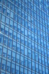 Image showing Windows of a skyscraper - working day