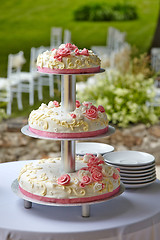 Image showing wedding cake