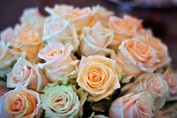 Image showing wedding bouquet of roses