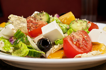 Image showing Greek salad