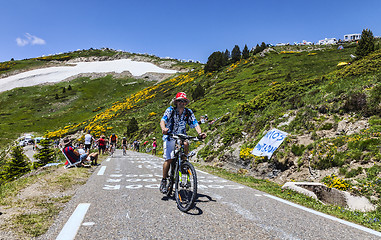 Image showing Fan of Le Tour de France