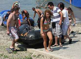 Image showing Belgrade regatta