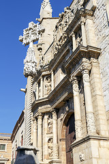 Image showing Santa Maria Maggiore church Montblanc, Tarragona Spain