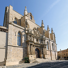 Image showing Santa Maria Maggiore church Montblanc, Tarragona Spain