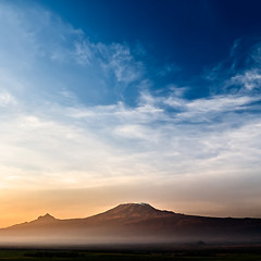 Image showing Kilimanjaro at Sunrise