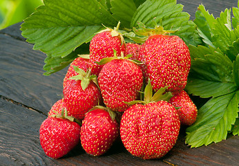 Image showing Strawberries