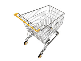 Image showing Shopping carts isolated