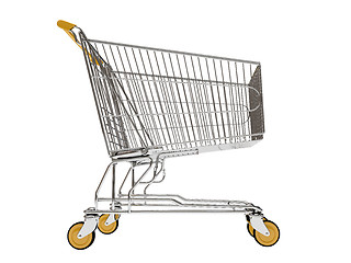 Image showing Shopping carts isolated