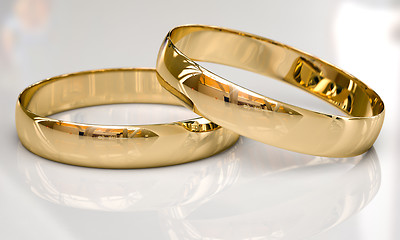 Image showing Wedding rings