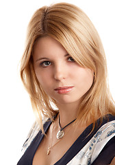 Image showing Pretty blonde girl