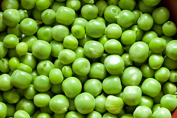 Image showing Green peas