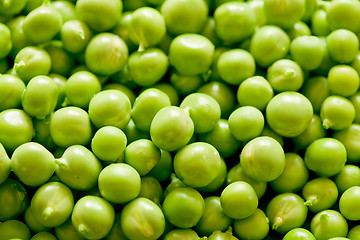 Image showing Shelling peas