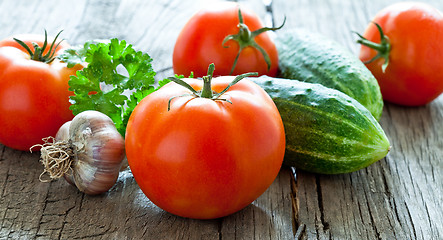 Image showing Fresh vegetables