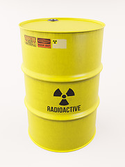 Image showing Radioactive materials