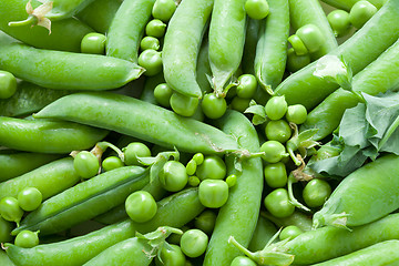 Image showing Green peas