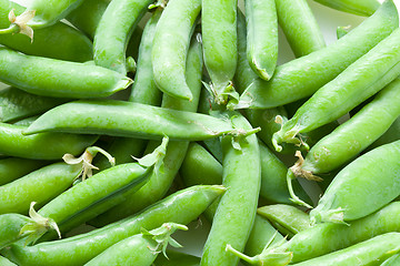 Image showing Green peas