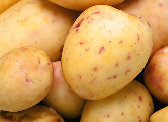 Image showing Potatoes close-up