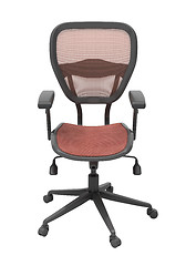 Image showing Modern office chair isolated