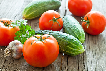 Image showing Fresh vegetables