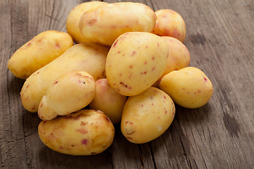 Image showing Potatoes close-up