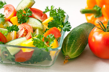 Image showing Fresh vegetables