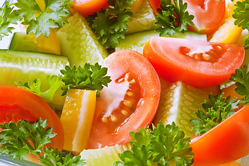 Image showing Fresh vegetables