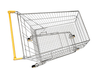 Image showing Shopping carts isolated