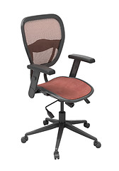 Image showing Modern office chair isolated