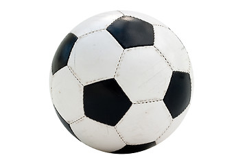 Image showing Soccer-ball isolated