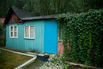 Image showing Little old wooden house