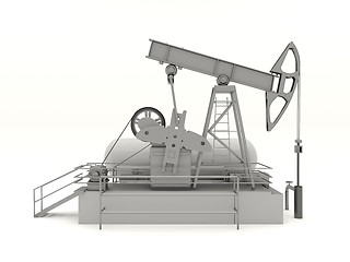 Image showing Pumpjack isolated