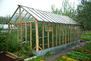 Image showing Greenhouses