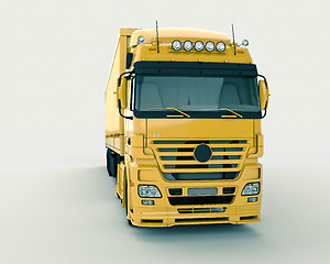 Image showing Truck on a light background