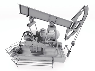 Image showing Pumpjack isolated