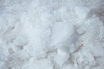 Image showing Texture of snow and ice