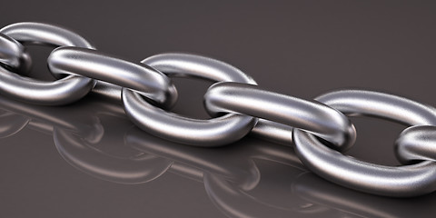 Image showing Metal chain