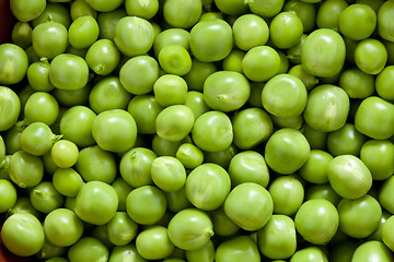 Image showing Shelling peas