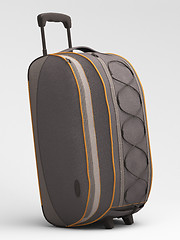Image showing Grey travel bag